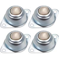 uxcell CY-15A - Ruedas de rodillo de transferencia de bolas de 5/8 pulgadas, capacidad de carga: 4 unidades