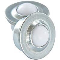 Meoly CY-15H - Rodillo transportador de bolas de nailon para transmisi&oacute;n de mesa, muebles, sillas de ruedas (8 unidades/paquete)