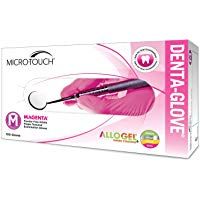 Guantes de examen dental MICRO-TOUCH DENTA-GLOVE MAGENTA Nitrilo ALLOGEL, S