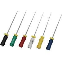 Dorit Hand Use Endo Files Niti H Files, 15-40, 6 unids por paquete, Longitud 25 mm, CE Aprobado por la FDA