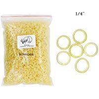 5000 bandas de goma dental para tirantes, ortodonciales, color amarillo, 1,27 cm, 8,9 g, Fox