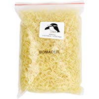 5000 piezas amarillo &ndash; el&aacute;stico ortodoncia &ndash; para tirantes &ndash; bandas de goma dental 5/16" ping&uuml;ino de 3,5 oz