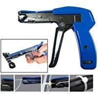 Nylon pistola de presi&oacute;n para abrazaderas de pl&aacute;stico. Cortes y tensi&oacute;n. Zip autom&aacute;tico