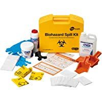 GV Health - Kit de emergencia ante derrames de materiales con riesgos biol&oacute;gicos y fluidos corporales (10 unidades)