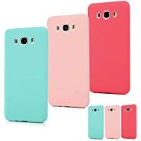 SUPWALL&nbsp;&ndash;&nbsp;Carcasa Samsung Galaxy J7&nbsp;2016&nbsp;&ndash;&nbsp;X 3&nbsp;TPU Silicona Mate Cover Color Pure Ultra Ligero Ultra Suave Flexible de protecci&oacute;n de tel&eacute;fono Case para Samsung Galaxy J7&nbsp;2016&nbsp;-