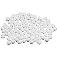 Ogquaton Bolas de espuma de espuma de poliestireno Bolas de espuma de espuma de poliestireno para decoraciones del banquete de boda 100 unidades 25 mm