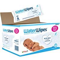WaterWipes Toallitas para Pieles Sensible de Beb&eacute;, 99.9% agua purificada, 12 paquetes x 60 toallitas (720 toallitas)