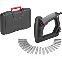 Skil 8200AC - Grapadora y clavadora el&eacute;ctrica con control de impacto (cable de 6 metros, juego de 1500 grapas y 500 clavos, malet&iacute;n)
