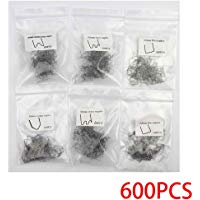InisIE 600PCS / Set 0,8 mm 0,6 mm de Acero Inoxidable Grapa Grapas Caliente Soldador por un Coche de Parachoques de pl&aacute;stico reparaci&oacute;n de Soldadura Reparaci&oacute;n