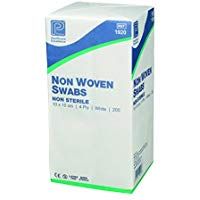 Premier Absorbent Non-Woven Swab, Non-Sterile, 4 Ply, 10 x 10 cm, Pack of 200