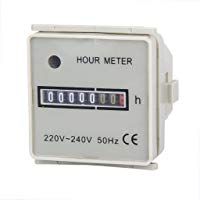 Newin Star Plaza 220-240V Metro de la Hora del Temporizador Digital Medidor Durable de Controlador de Hora electromec&aacute;nicos pr&aacute;ctica Accesorios de reloje