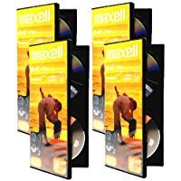 Maxell Mini DVD-RW regrabable en caja delgada (16 discos de 8cm DVD-RW) para c&aacute;maras de v&iacute;deo DVD o almacenamiento de datos generales