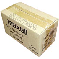 Maxell Mini DVD-RW regrabable en caja delgada (40 discos de 8cm DVD-RW) para c&aacute;maras de v&iacute;deo DVD o almacenamiento de datos generales