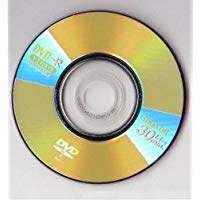 Maxell - 3 discos grabables de 8 cm, color dorado met&aacute;lico (4 x 30 min 1,4 GB)