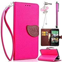 Sunroyal&reg; Caso para Samsung Galaxy S5/S5 NEO/I9600/GT-I9600/G900 Funda Premium PU Cubierta Caja Estuche Bolso Carcasa Case Protectora Caja Ultraligero Cierre Magn&eacute;tico Wallet Funci&oacute;n Soporte con Ranura Soporte Insertar Tarjeta Cr&eacute;dito Shell Protective Back Ca&iacute;da Protecci&oacute;n+ Dust plug / Rhinestone Diamantes Enchufe del Polvo de Cristal + Metal L&aacute;piz T&aacute;ctil/Stylus Touch Pen