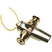 LP Latin Percussion LP352 - Silbato de aluminio anodizado y dorado