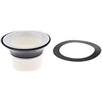 1 Pc Potenciador Bater&iacute;a Bass Drum Port Kit de Hoyo para Producci&oacute;n Musical Electr&oacute;nica Aprendiziaje - Blanco, tal como se describe