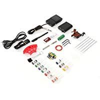 KNOSSOS Tattoo Kits Gun Machine Power Pedal 10 Color Ink Sets Needle Gripping Tip
