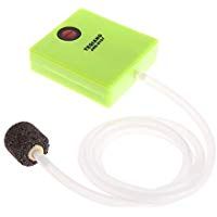 GFGHH Outdoor Mini Ultra Silent Aquarium Air Pump Cell Battery Operated Fish Tank
