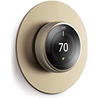 Elago Cubierta de la placa de pared para el termostato de aprendizaje de nidos