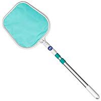 Gre 40031 - Red Recogehojas para Superficie de Piscina + Mango Telesc&oacute;pico