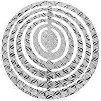 MY iMenso "vueltas diamond" FANTASY portada 33 mm insignia (925/RHOD-chapado)