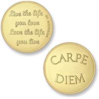 Moneda Mi Moneda Carpe Diem & Life the Life gold plated MON-CAR-02-M