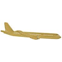 pilotos Pasador de corbata corta Pinza 6&nbsp;cm Dorado Brillante con caja de regalo nm0130&nbsp;de Go