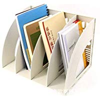 Recinto almacenamiento escritorio m&oacute;dulo &iacute;ndice 4*compartimentos estanter&iacute;a organizador caja almacenaje polipropileno porte-fichier clasificador para papel A4&nbsp;Documento Carpeta revista cuaderno CD