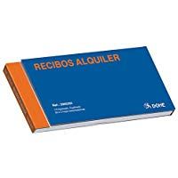 Dohe 50052DI - Talonario de recibos tercio apaisado Alquiler IGIC duplicado