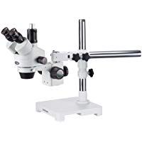7X-45X Zoom microscopio trinocular est&eacute;reo en un brazo para soporte