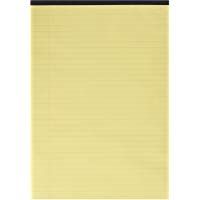 Q-Connect Executive Pad - Paquete de 10 bloques para gr&aacute;ficos y datos con hojas rayadas, amarillo