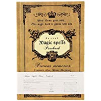 Kentop Retro Notebook Magic Wand Notepad Cuaderno M&aacute;gico 168 en Blanco Jotter Diary