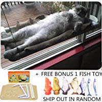 COUTUDI Juguetes para Gatos Cama Gato Hamaca Gato, C&oacute;modo Descansando Cama de Dormir para Gran Gato Kitty de hasta 33 LB