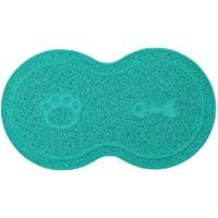 Fansi - Alfombrilla Antideslizante para Mascotas (PVC), Color Gris