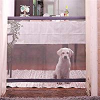 IMBSB Safety Animals Guard El M&aacute;s Nuevo Dise&ntilde;o Creative Portable Pets Dog Cat Gauze Insulated Plegable Puerta Mantener Distancia para Sus Animales deCuisine Ou Animaux de Plein Air Outils