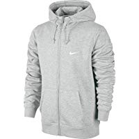 Nike Club FZ Hoody-Swoosh - Chaqueta de Manga Larga para Hombre (con Capucha y Cierre de Cremallera, algod&oacute;n y poli&eacute;ster)