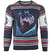 Star Wars Jersey De Navidad Tie Fighter Battle of Yavin Unisexo