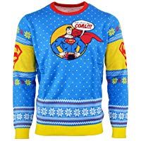 Superman Jersey De Navidad 'Bad Guys Get Coal' Unisexo