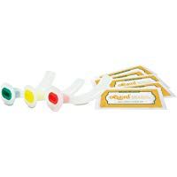 C&aacute;nula orofar&iacute;ngea para v&iacute;as respiratorias Guedel Juego de primeros auxilios y param&eacute;dicos (tama&ntilde;os 2, 3 y 4) con 10 toallitas antibacterias Oqard