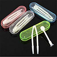 Set de utensilios para quitar y poner las lentillas, de la marca Welecom. Ideal para lentillas tanto blandas como duras