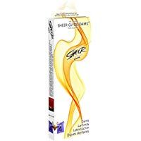 Sheer Glyde Dams Laminas Latex Sexo Oral Moras Silvestres - 4 Unidades