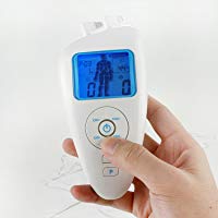 M&eacute;dicos TENS / EMS / Massager 3-en-1 Manejo del Dolor de dispositivos, EMS para ejercicios deportivos m&uacute;sculos y la rehabilitaci&oacute;n, de 2 canales, 4 electrodos