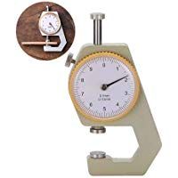 Wudi 1PC port&aacute;til, medidor de espesor Calibre 0-0.39inch rango Medidor de espesor con cabeza plana