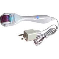 Best Skin Roller Kit para cuerpo y cara, E821&nbsp;0.5&nbsp;mm profesional micro 540&nbsp;Derma Needle Roller para acn&eacute; de Cicatrices, cara, cuerpo, ca&iacute;da del cabello, arrugas, mitesser, l&iacute;neas, Sun Da&ntilde;ado, alterungs de Daily care del, reduktions verunstaltungen Scars Potholes Celulitis Stretch markiert Uplifting Whitening Regeneraci&oacute;n. Blanco Handle & Rojo Roller