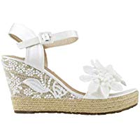 Cu&ntilde;a de Esparto Novia Flor Blanco