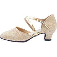 Ochenta Mujer Bailarina Zapatos Punta Cerrada Moda Zapatilla de Ballet para EU 34-41