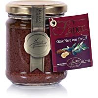 Pat&eacute; de Aceitunas Negras y Trufas Negras de las Langhe (180 g)