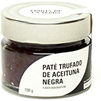 Pat&eacute; de aceituna negra trufado. 130gr