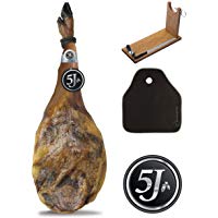 Paleta 100% Ib&eacute;rica de Bellota Cinco Jotas (5J) de 4,5-5,5 Kg + Kit Jamonero y Cubre Jam&oacute;n Jamonprive - Paletilla de Jam&oacute;n Ib&eacute;rico